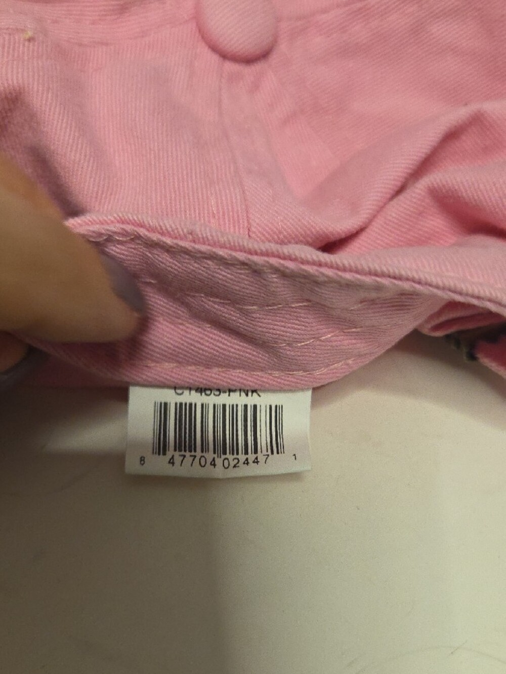Pink Baseball Cap - Picture 5 of 6